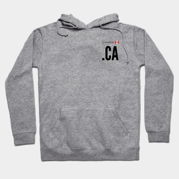 Canada .CA domain Hoodie by felipesasaki